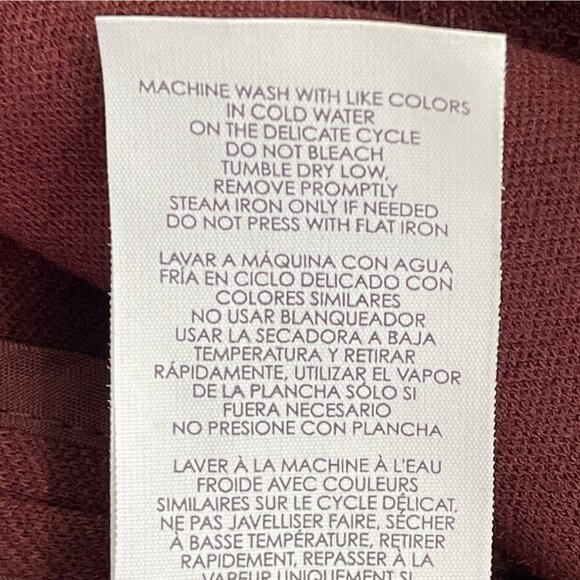 CABI Boss Pencil Skirt Currant (Maroon) Size 2 #3582 EUC - Picture 7 of 7